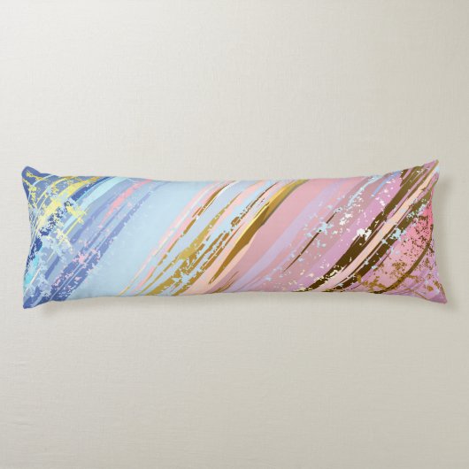 Getextureerde roze achtergrond lichaamskussen (Achterkant)