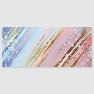 Getextureerde roze achtergrond magnetische uitnodiging