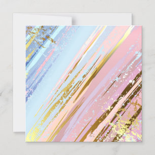 Getextureerde roze achtergrond magnetische uitnodiging