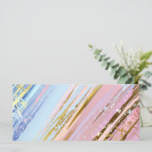 Getextureerde roze achtergrond menu (Staand voorkant)