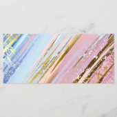 Getextureerde roze achtergrond menu (Voorkant)