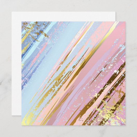 Getextureerde roze achtergrond menu (Voorkant / Achterkant)