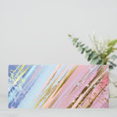 Getextureerde roze achtergrond menu (Staand voorkant)