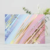 Getextureerde roze achtergrond menu (Staand voorkant)