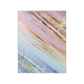 Getextureerde roze achtergrond notitieblok (Linkerzijde)