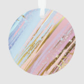 Getextureerde roze achtergrond ornament (achterkant)