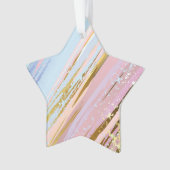 Getextureerde Roze Achtergrond Ornament (voorkant)