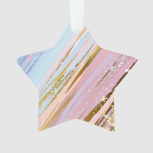 Getextureerde Roze Achtergrond Ornament (voorkant)