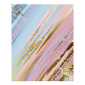 Getextureerde roze achtergrond perfect poster (Voorkant)