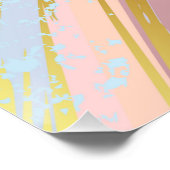 Getextureerde roze achtergrond perfect poster (Hoek)