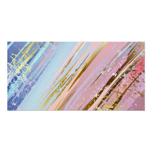 Getextureerde roze achtergrond perfect poster (Voorkant)