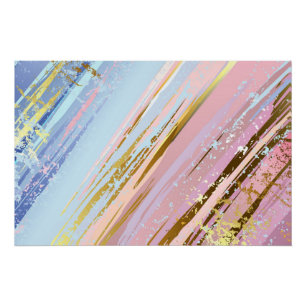 Getextureerde roze achtergrond perfect poster