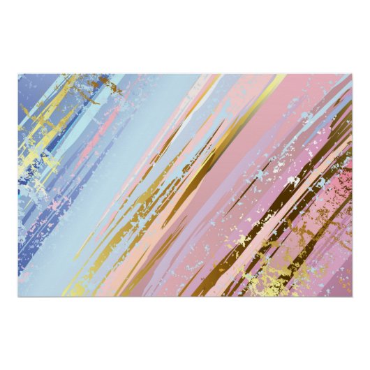 Getextureerde roze achtergrond perfect poster (Voorkant)