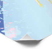 Getextureerde roze achtergrond perfect poster (Hoek)