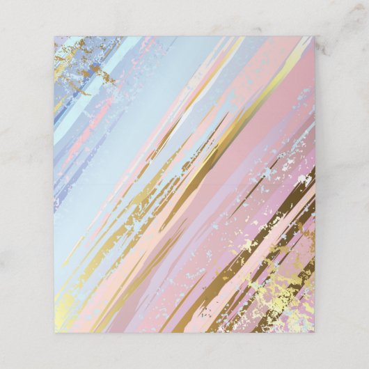 Getextureerde roze achtergrond plaatskaartje (Buitenkant ongevouwen)