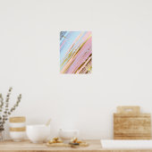 Getextureerde roze achtergrond poster (Keuken)