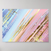 Getextureerde roze achtergrond poster (Voorkant)