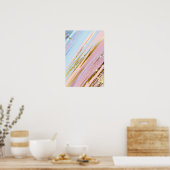 Getextureerde roze achtergrond poster (Keuken)