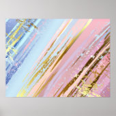 Getextureerde roze achtergrond poster (Voorkant)