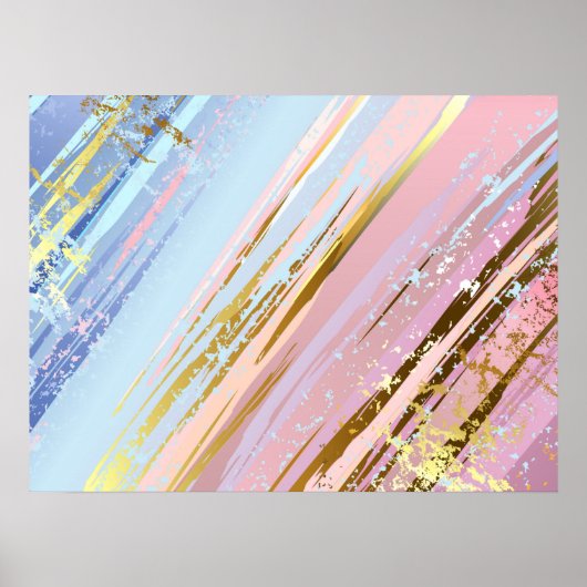 Getextureerde roze achtergrond poster (Voorkant)