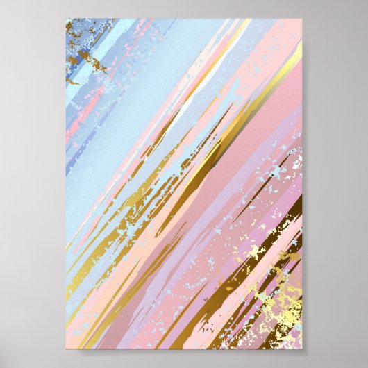 Getextureerde roze achtergrond poster (Voorkant)