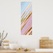 Getextureerde roze achtergrond poster (Keuken)