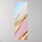 Getextureerde roze achtergrond poster (Voorkant)