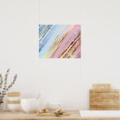 Getextureerde roze achtergrond poster (Keuken)