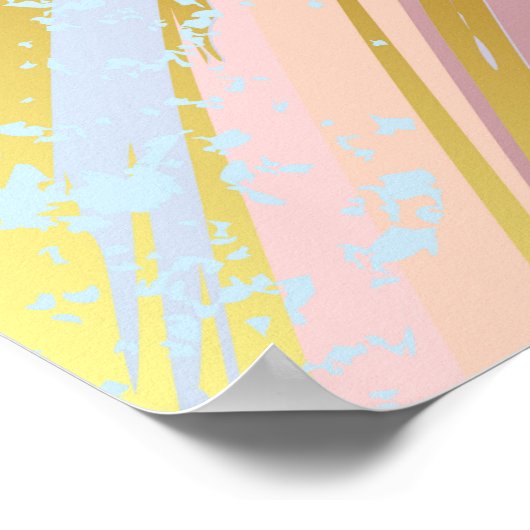 Getextureerde roze achtergrond poster (Hoek)