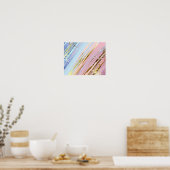 Getextureerde roze achtergrond poster (Keuken)