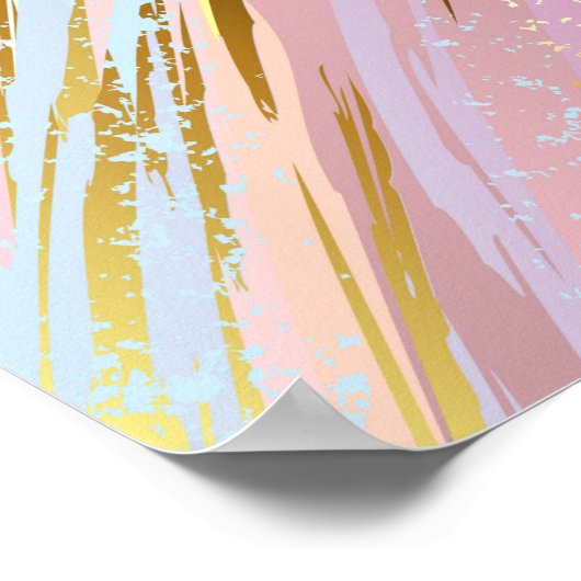 Getextureerde roze achtergrond poster (Hoek)