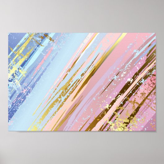 Getextureerde roze achtergrond poster (Voorkant)