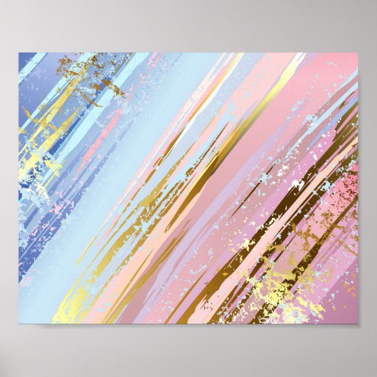 Getextureerde roze achtergrond poster (Voorkant)