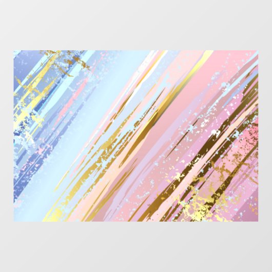 Getextureerde roze achtergrond raamsticker (Vel)