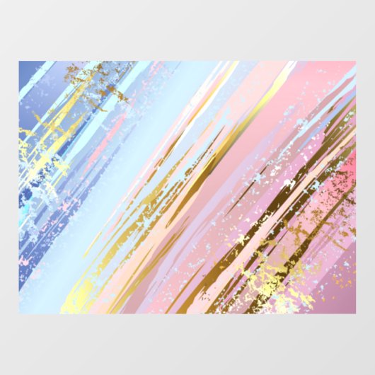 Getextureerde roze achtergrond raamsticker (Vel)