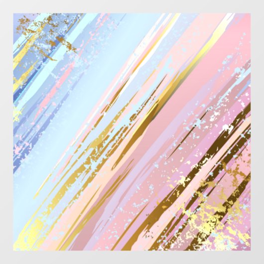 Getextureerde roze achtergrond raamsticker (Vel)