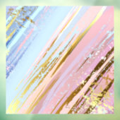 Getextureerde roze achtergrond raamsticker (Vel 3)