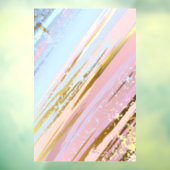 Getextureerde roze achtergrond raamsticker (Vel 3)