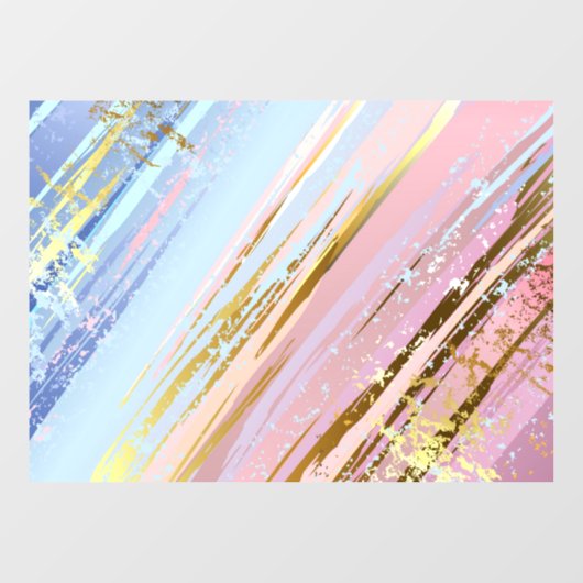 Getextureerde roze achtergrond raamsticker (Vel)