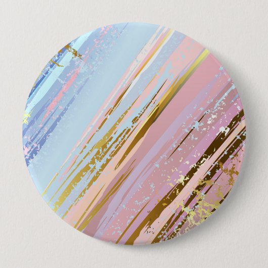 Getextureerde roze achtergrond ronde button 4,0 cm (Voorkant)