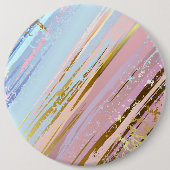 Getextureerde roze achtergrond ronde button 6,0 cm (Voorkant)