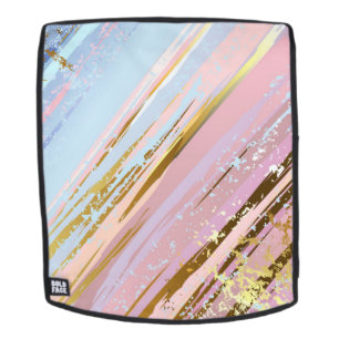 Getextureerde roze achtergrond rugtassen