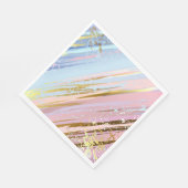 Getextureerde roze achtergrond servet (Hoek)