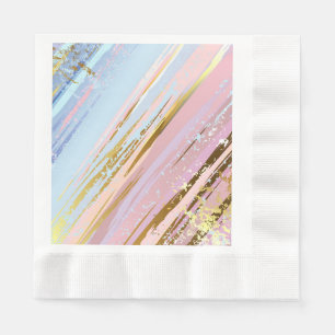 Getextureerde roze achtergrond servet