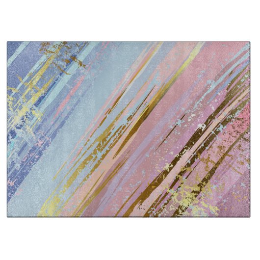 Getextureerde roze achtergrond snijplank (Voorkant)