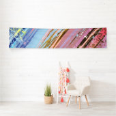 Getextureerde roze achtergrond spandoek (Insitu)