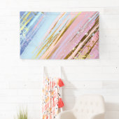 Getextureerde roze achtergrond spandoek (Insitu)