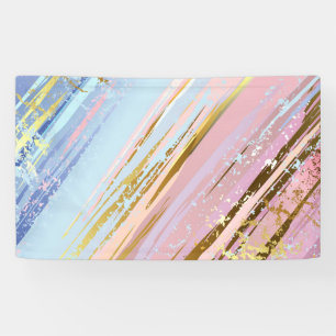 Getextureerde roze achtergrond spandoek