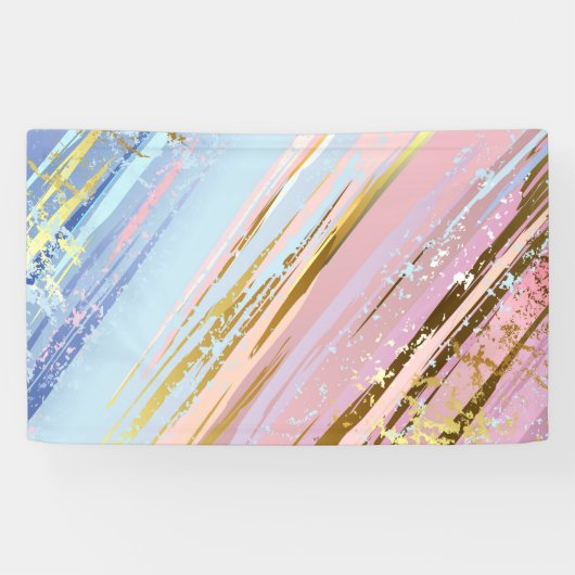 Getextureerde roze achtergrond spandoek (Horizontaal)