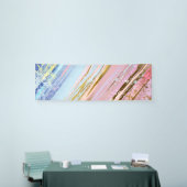 Getextureerde roze achtergrond spandoek (Beurs)